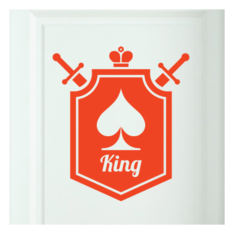 Wall Decal, Orange
