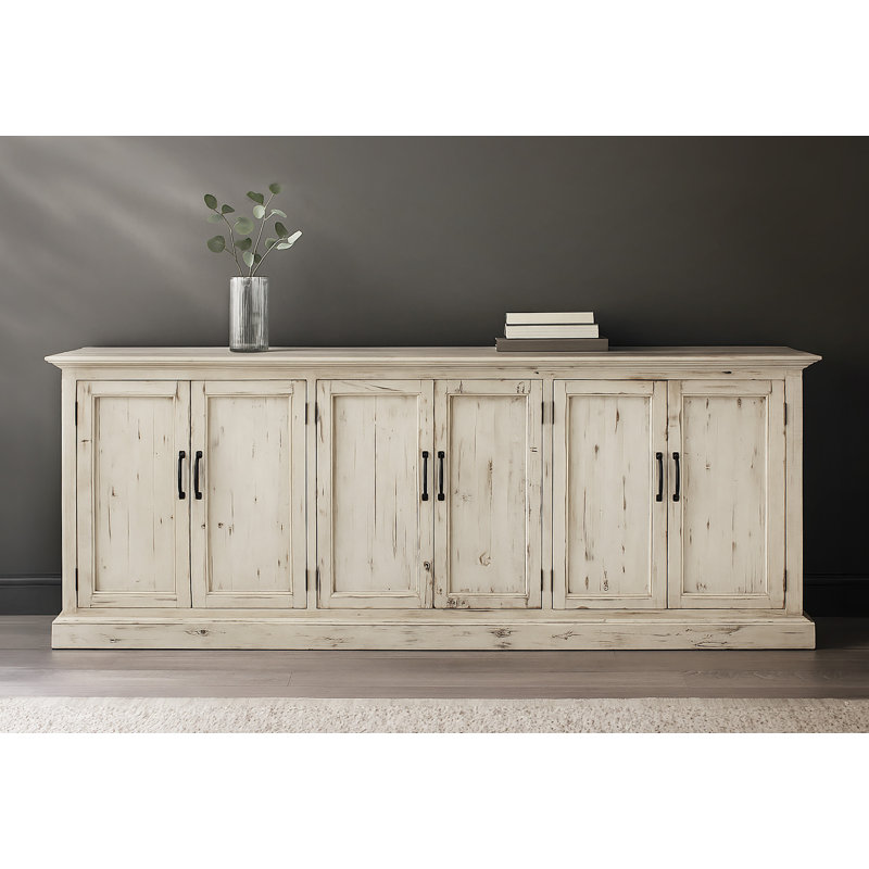 Bretz 91'' Solid Wood Sideboard
