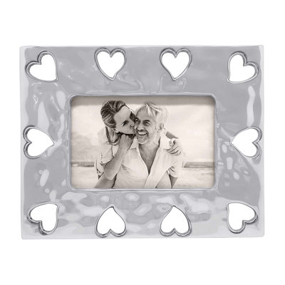First Comes Love Metal Picture Frame