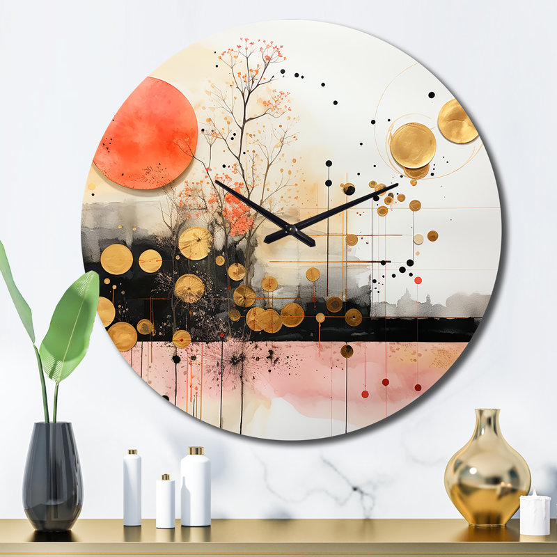 Horloge murale Escape to Serenity, Grand