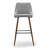 Archan Upholstered Counter Stool with Metal Frame