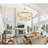 Tianga 36 - Light Dimmable Wagon Wheel Chandelier-937170402