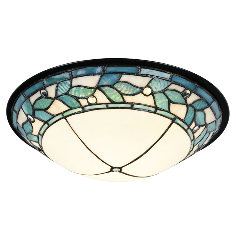 Burslem Glass Flush Mount