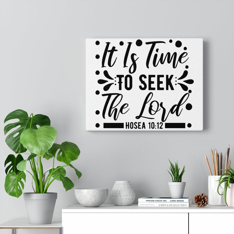 Time To Seek - Wrapped Canvas Print, 61cm H x 76cm W