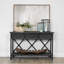 54'' Wide 3 Drawer Rattan Wood Sideboard-50119546