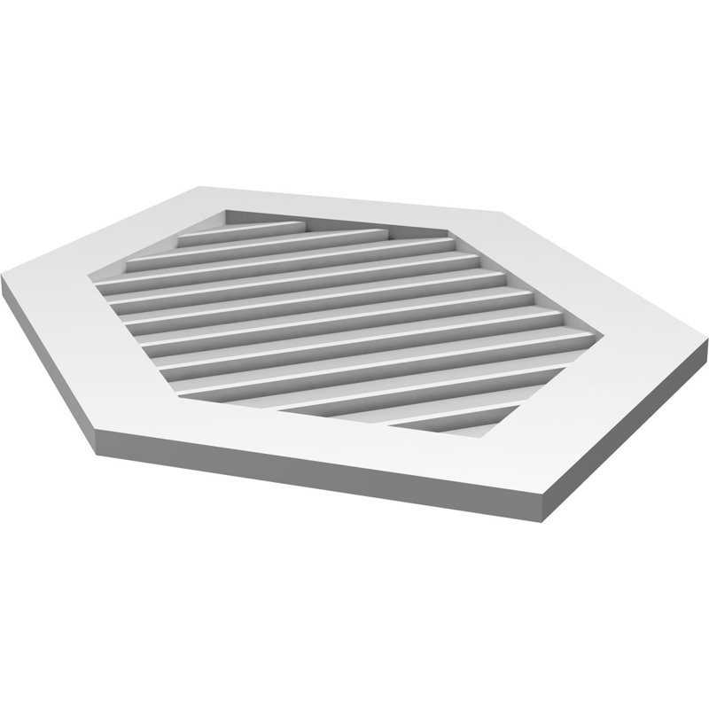 Pente verticale verticale en uréthane Signature, H 38 po x l 24 po x P 1 po
