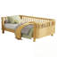 Plateforme simple en bois avec rails-128496850
