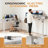 Electric Adjustable Height Standing Desk Computer Table With Drawers-771962318-772843405