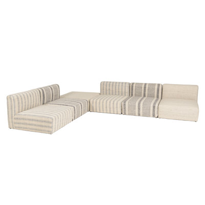 Muhidin Fabric 85cm Reception Sofa