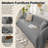 Pet-Friendly Waterproof Couch Cover with Tassel, Green 71"x 150"-488170734-488170724