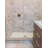 Brickell Gris 3x12 Matte Ceramic Wall tile-136948176