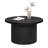 31.5" Round Coffee Table with Drum Base-1401758434