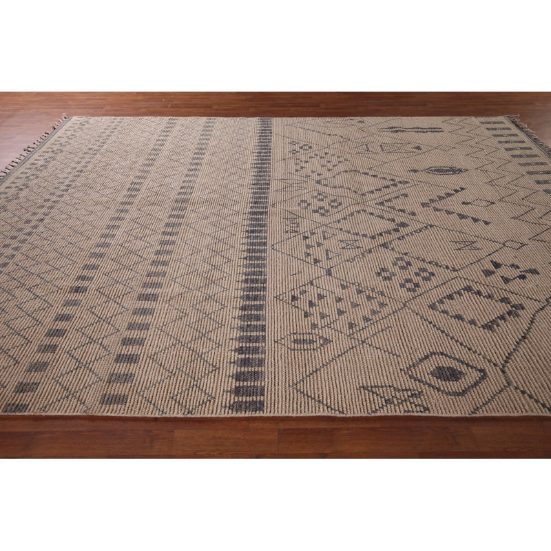 Handmade Trellis Moroccan Area Rug