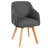 Fegan Swivel Linen Upholstered Back Side Chair-879140303-913849420