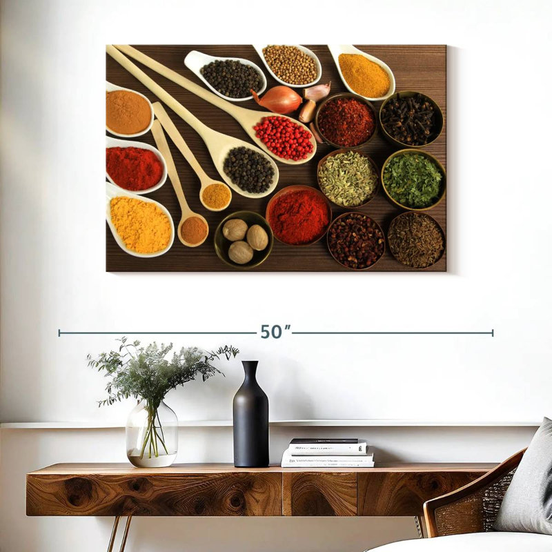 Yarlin Spice Collection, 26" H x 39" W