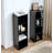 8-Tier Media Tower Rack: This sleek and practical media tower rack is designed to meet all your storage and display needs. With its 8 tiers, it offers ample space for organizing various media items.-304613267