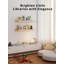 Tablettes flottantes, paquet de 4, bois