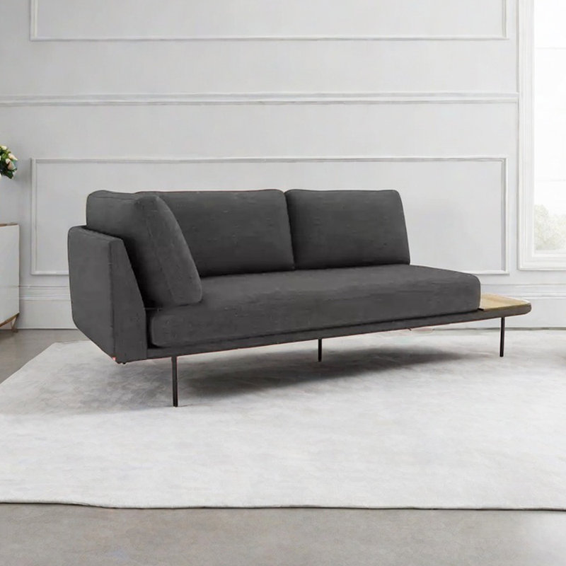 Medon, Orienté à gauche (vu de face), Mélange de coton gris foncé / mélange de lin