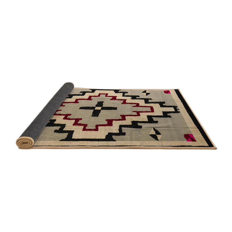 Tapis abstrait moderne 5216, Rond 3 pi