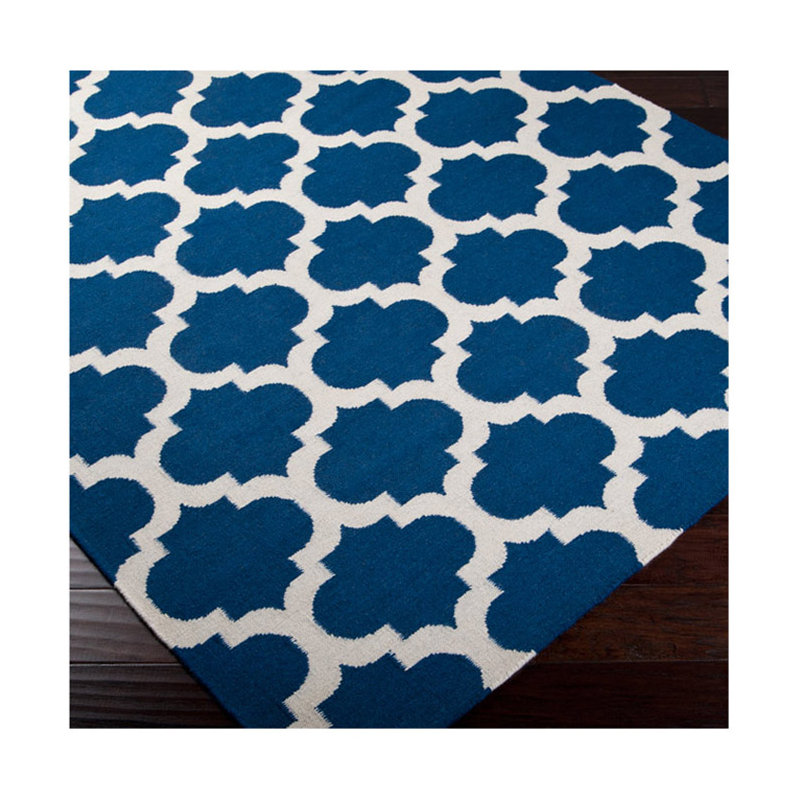 Kramer Wool Geometric Indoor Rug, Rectangle 2' x 3'