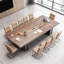 Table de conférence moderne et ergonomique avec gestion des câbles