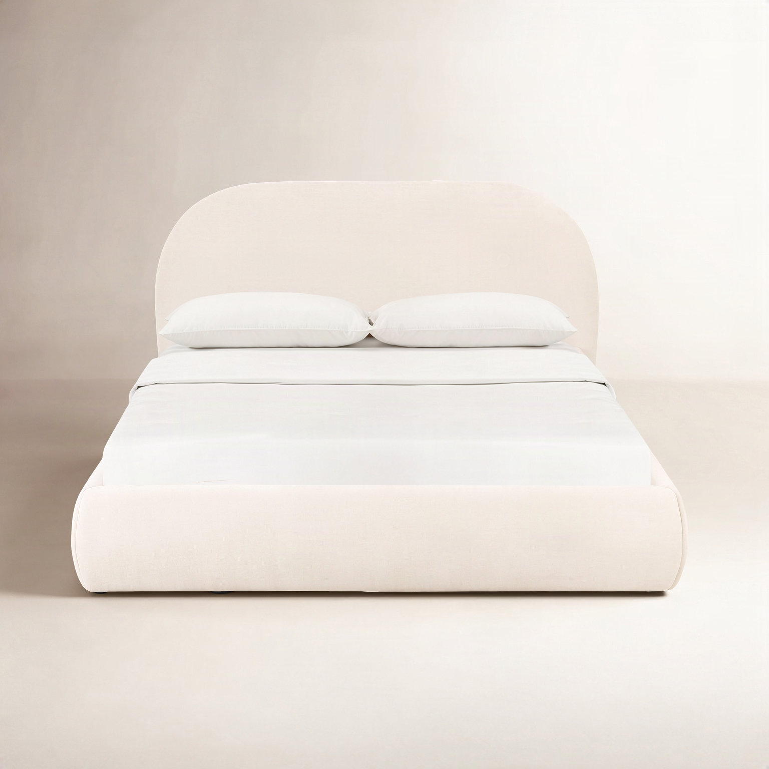 Gayla Velvet Upholstered Bed, King