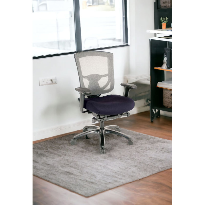 Chaise de bureau réglable, Denim