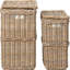 Hand Woven Wicker Laundry Hamper