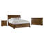 Archivist Sleigh Three Piece Bedroom Set