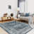 Darryl-James Vintage Distressed Machine Washable and Foldable Soft Plush Rug Non-Slip-1812743990