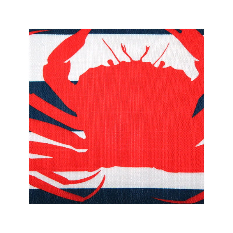 Housse et insert de coussin rectangulaire Crab Crab