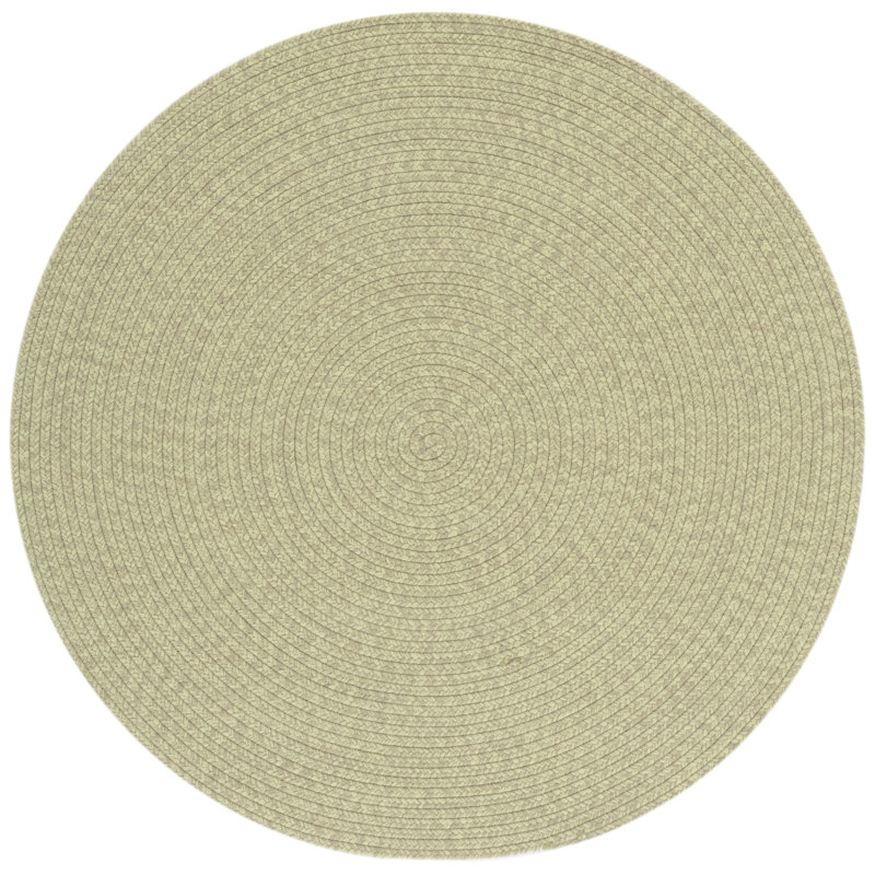 Tapis tissé intérieur / extérieur Walkowiak Performance, Rond 4 pi