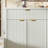 55.1" Modern Sideboard With Adjustable Shelves, 2 Drawers-443889830