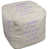 Blanc / mauve contrastant