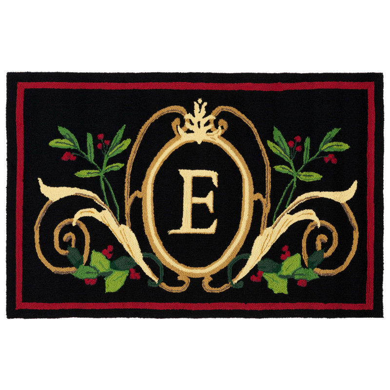Bilbania Personalizable Outdoor Doormat, 30" W x 48" L, E