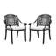 Tobiah 2 - Person Patio Dining Set with Rectangular Table , Cushions Included-1033836721