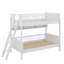 Lit superposé simple en bois équipé de trois compartiments de rangement-201681670