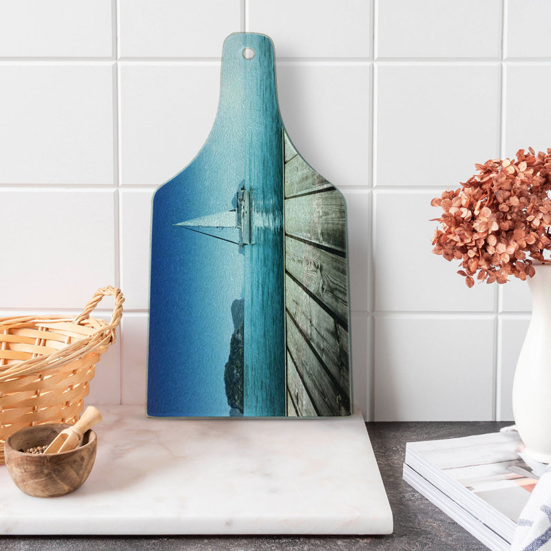 Planche à découper en verre trempé Ambesonne