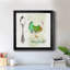 Golden Cuisine Chicken - Reproduction d'art graphique sur toile encadrée-684139059-684139061