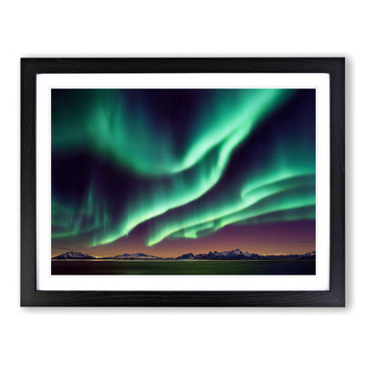 An Amazing Aurora Borealis - Single Picture Frame Print