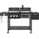 COSMOGRILL 3 - Burner Freestanding 31903.52 BTU BTU Gas and Charcoal Grill with Side Burner