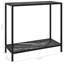 Cavallo Glass Top Console Table-1901467368-1901467373