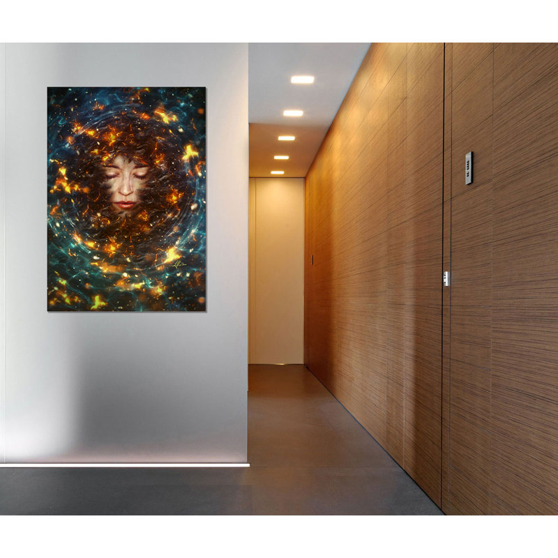 « pause », impression sur toile tendue, H 40 po x l 26 po