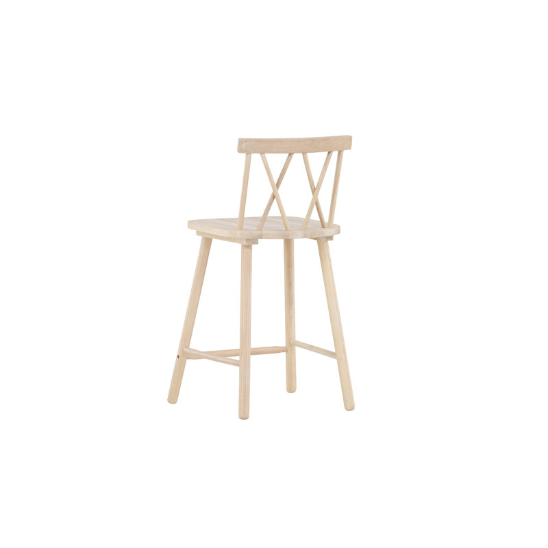 Orion Counter Stool with Metal Frame, Grey
