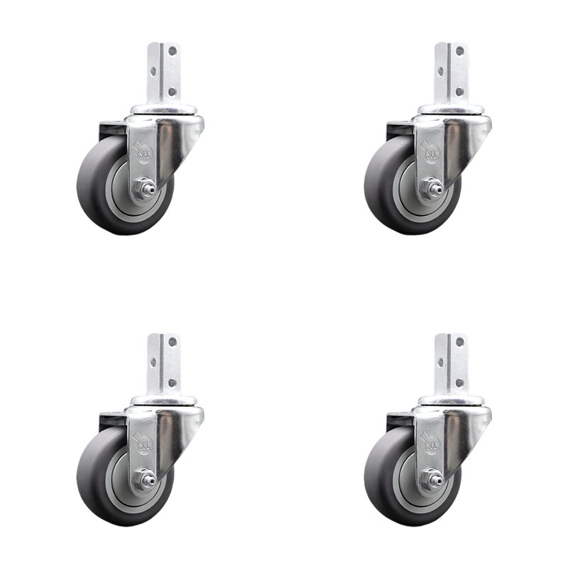 Thermoplastic Rubber Casters