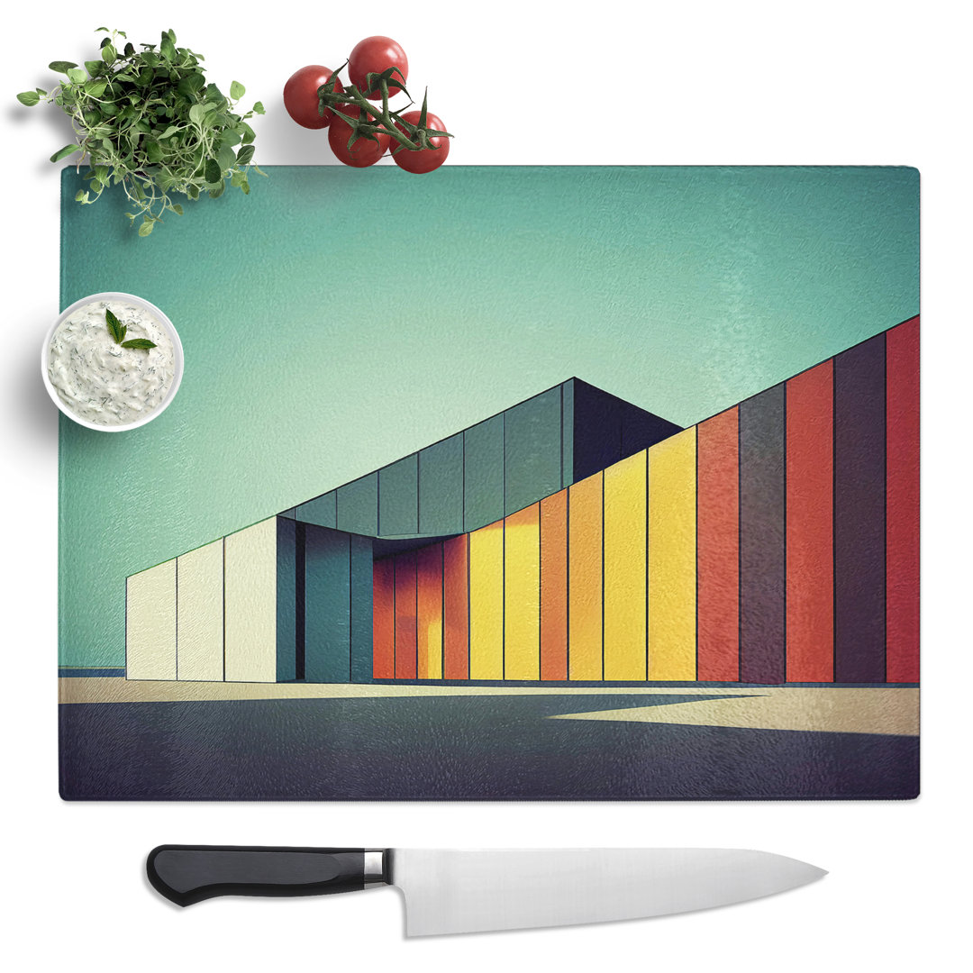 Modern Building Architecture Vol.1  Glass Chopping Board