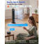 Ventilateur tour EcoNour pour la maison, ventilateur de plancher WiFi 42 po avec Alexa et télécommande, ventilateur oscillant à 120 °, haute vitesse de 29 pi / s, affichage DEL | 12 vitesses, 4 modes, minuterie 8H | Chambre ultra-silencieuse 26dB