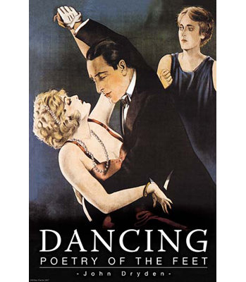 « danse » par wilbur pierce, affiche rétro