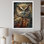Portrait de hibou magique - reproduction