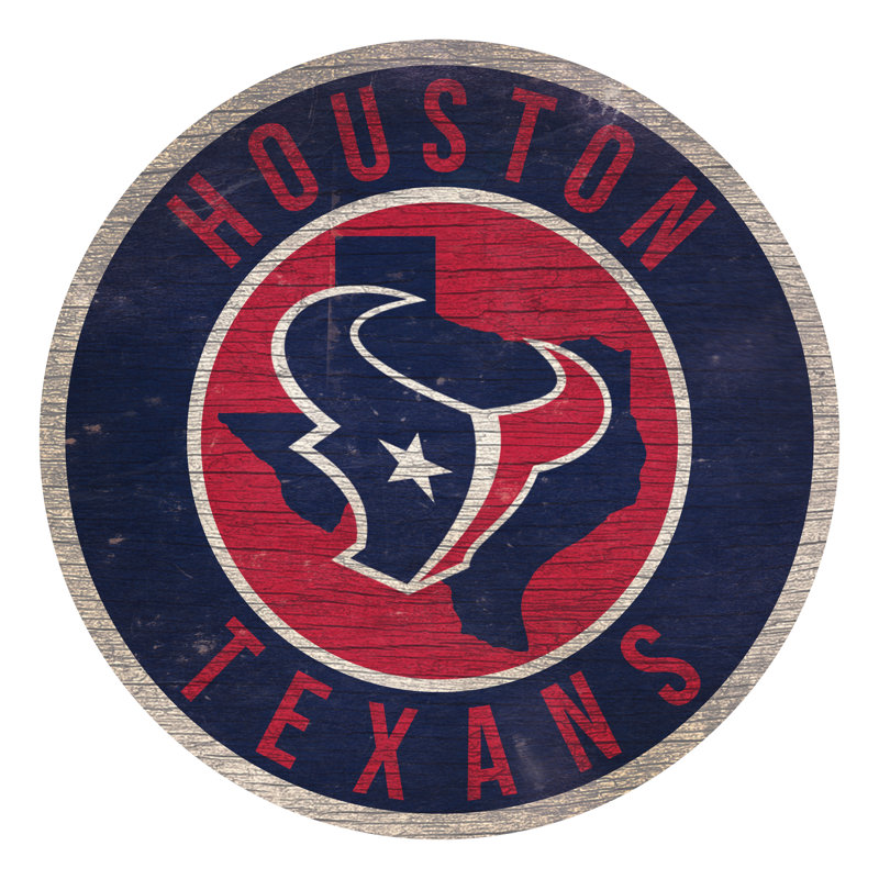 NFL, print on wood, Texans de Houston